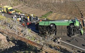 accidente en La Gomera